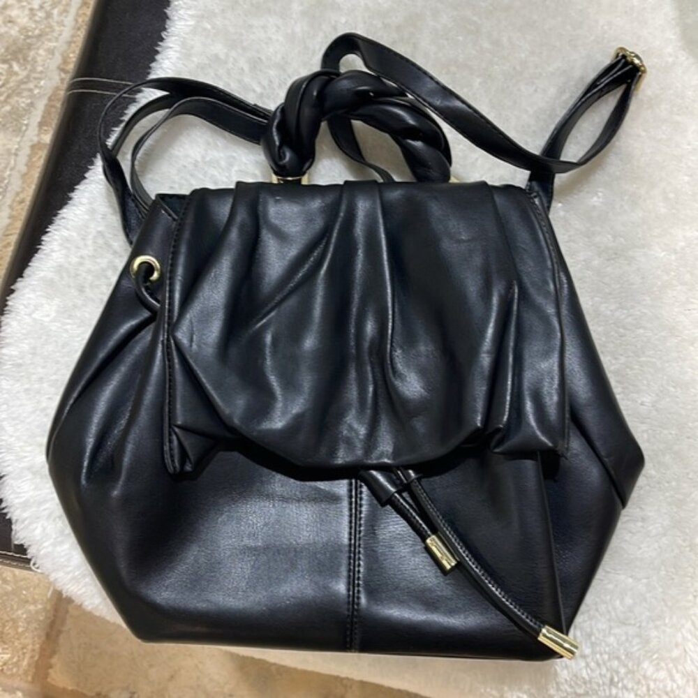 Topshop Ruched Flap Backpack - Picture 5 of 10